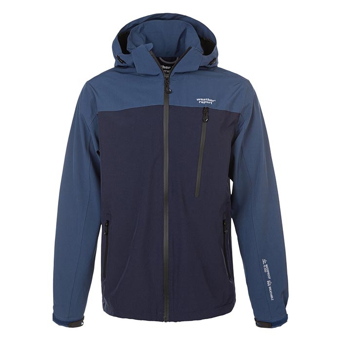 Weather Report Delton   Awg Jacket Herre   Mænd 15000mm-mørkeblå-  Regntøj  Poncho