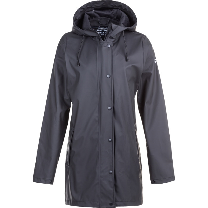 Weather Report Petra Regnfrakke - Sort Poncho Tilbud