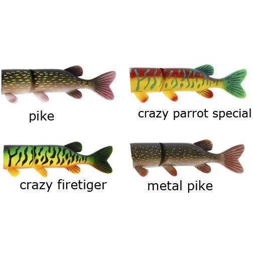 Westin Mike The Pike Wobler - Crazy Parrot Special